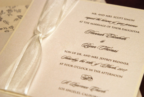 michaels wedding invitation
